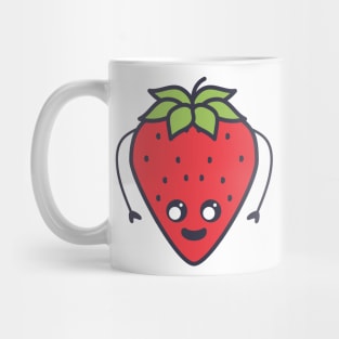 Kawaii Strawberry Mug